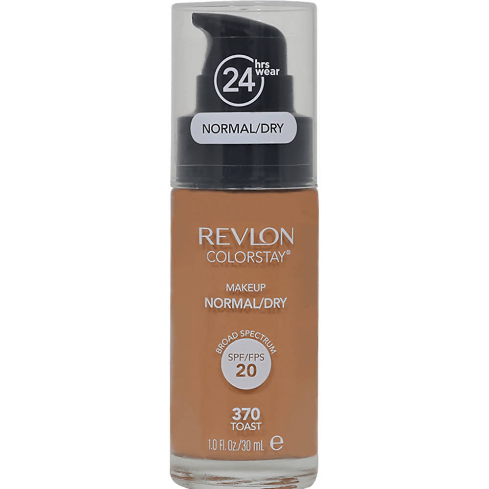Revlon Colorstay Makeup For Normal / Dry Skin with SPF/FPS 20 - 370 Toast - Swadesiicart