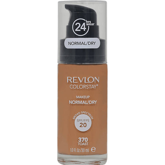 Revlon Colorstay Makeup For Normal / Dry Skin with SPF/FPS 20 - 370 Toast - Swadesiicart