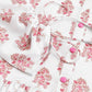 White Poly Rayon Digital Printed A-line Top - Tarini - Swadesiicart