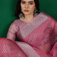 Mitera Woven Design Zari Organza Banarasi Saree | Swadesiicart