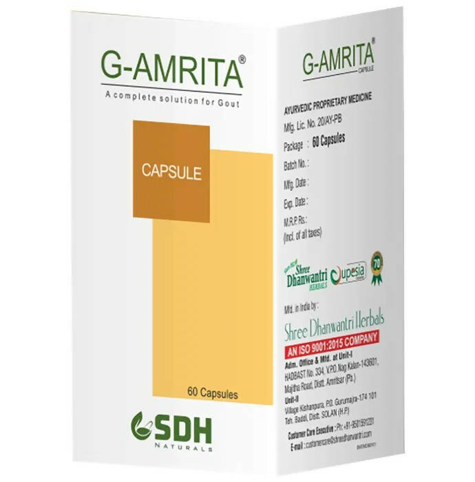 SDH Naturals G-Amrita Capsules | Swadesiicart