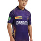 Kolkata Knight Riders Men Purple Printed Half Sleeves Jersey IPL, T20 | Swadesiicart