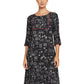 Anubhutee Women's Rayon Regular A-Line Black Kurta | Swadesiicart