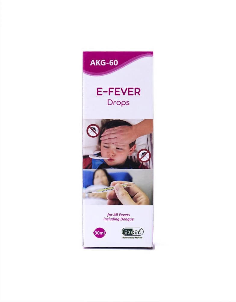 Excel Pharma AKG-60 E-Fever Drops | Swadesiicart