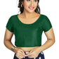 Aastha Fashion Women's Green Art Silk Designer Festive Wear Readymade Blouse