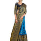 Mimosa Women's Banarasi Art Silk Multicolor Saree | Swadesiicart