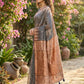 Shree Shyam Fashion Grey Linen Cotton Saree