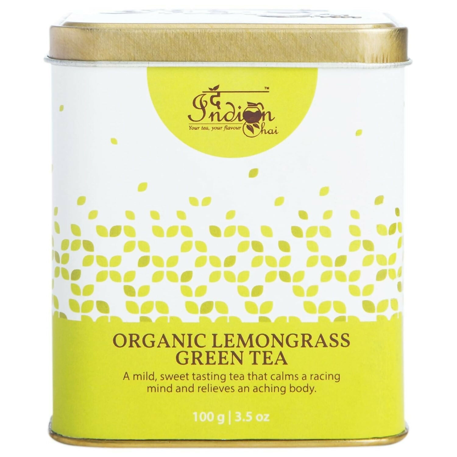 The Indian Chai - Organic Lemongrass Green Tea | Swadesiicart