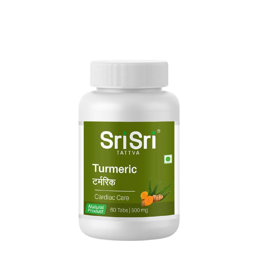 Sri Sri Tattva Turmeric Cardiac Care Tablets | Swadesiicart