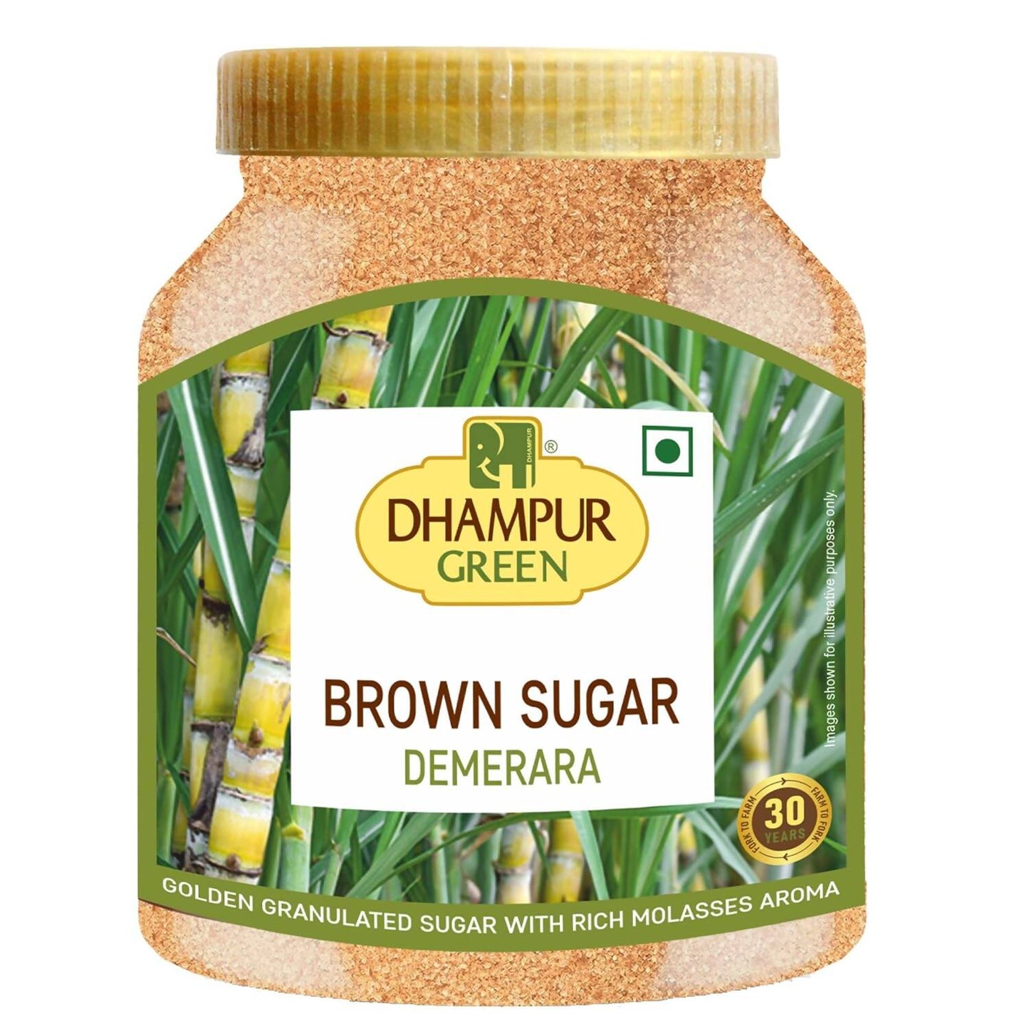 Dhampur Green Demerara Brown Sugar | Swadesiicart