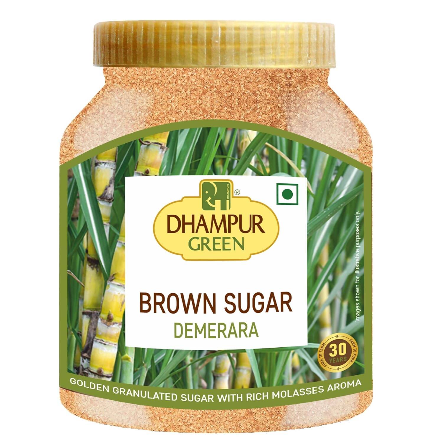 Dhampur Green Demerara Brown Sugar | Swadesiicart