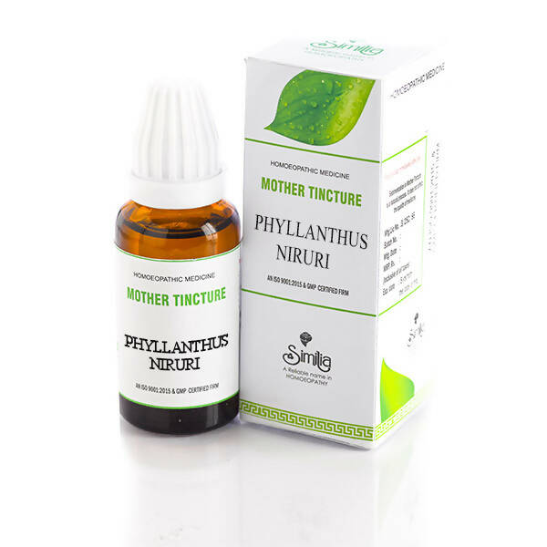 Similia Homeopathy Phyllanthus Niruri Mother Tincture Q | Swadesiicart