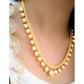 Gold Designer Pearls Necklace | Swadesiicart