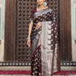 Shree Shyam Fashion Red Silk Saree