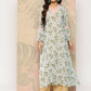 Ahalyaa Women's Traditional wear Kurta - Sky Blue | Swadesiicart