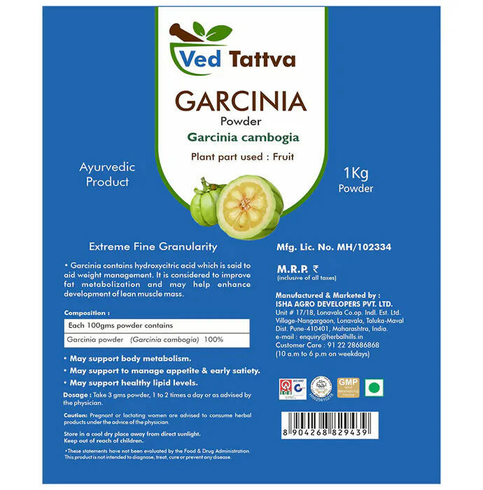 Ved Tattva Garcinia Powder - Swadesiicart