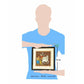 Cheriyal Painting of Former Working on Field - Swadesiicart