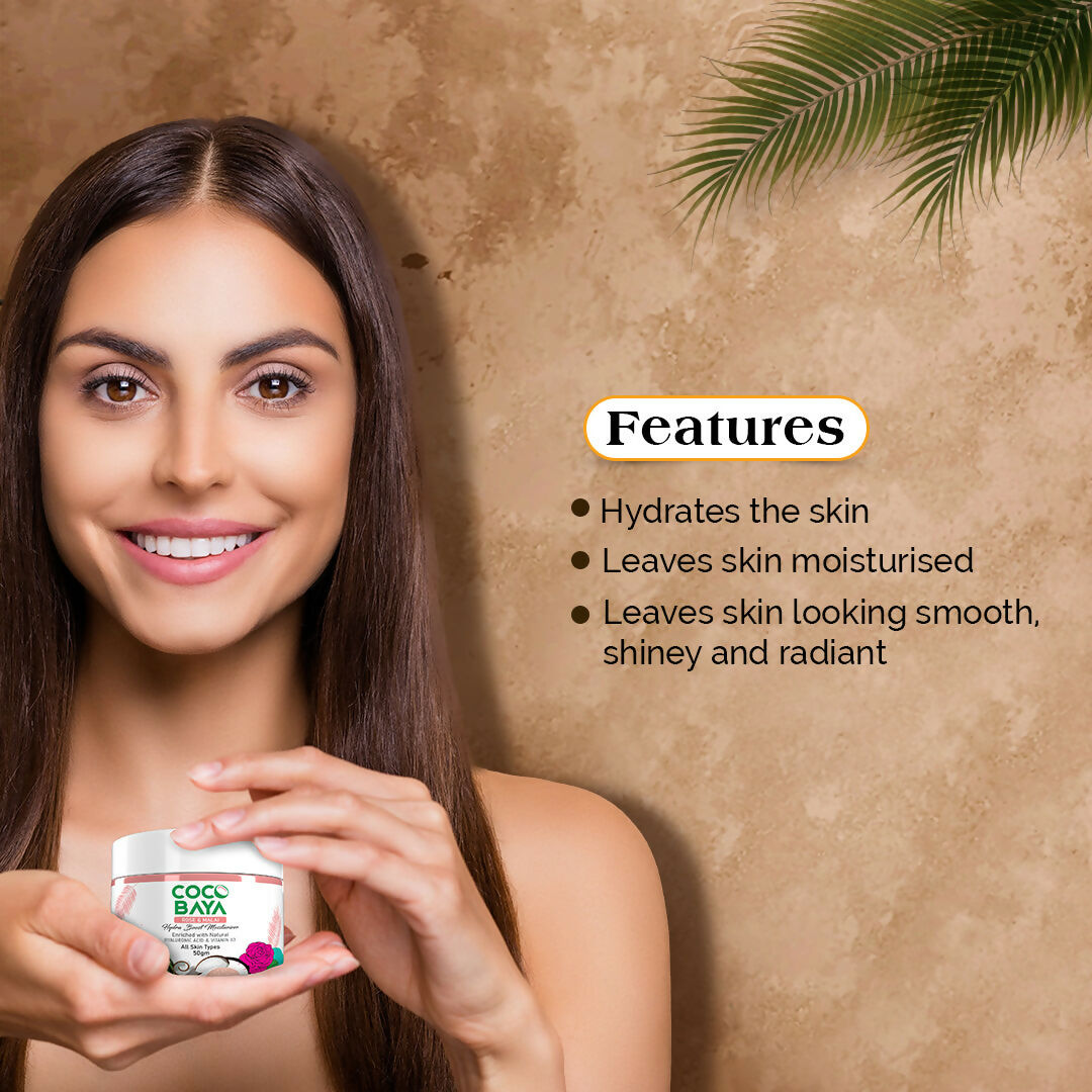 Cocobaya Rose & Malai Moisturizer - Swadesiicart