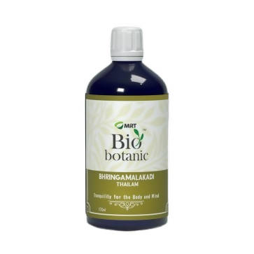 MRT Organics Bio Botanic Bhringamalakadi Thailam | Swadesiicart