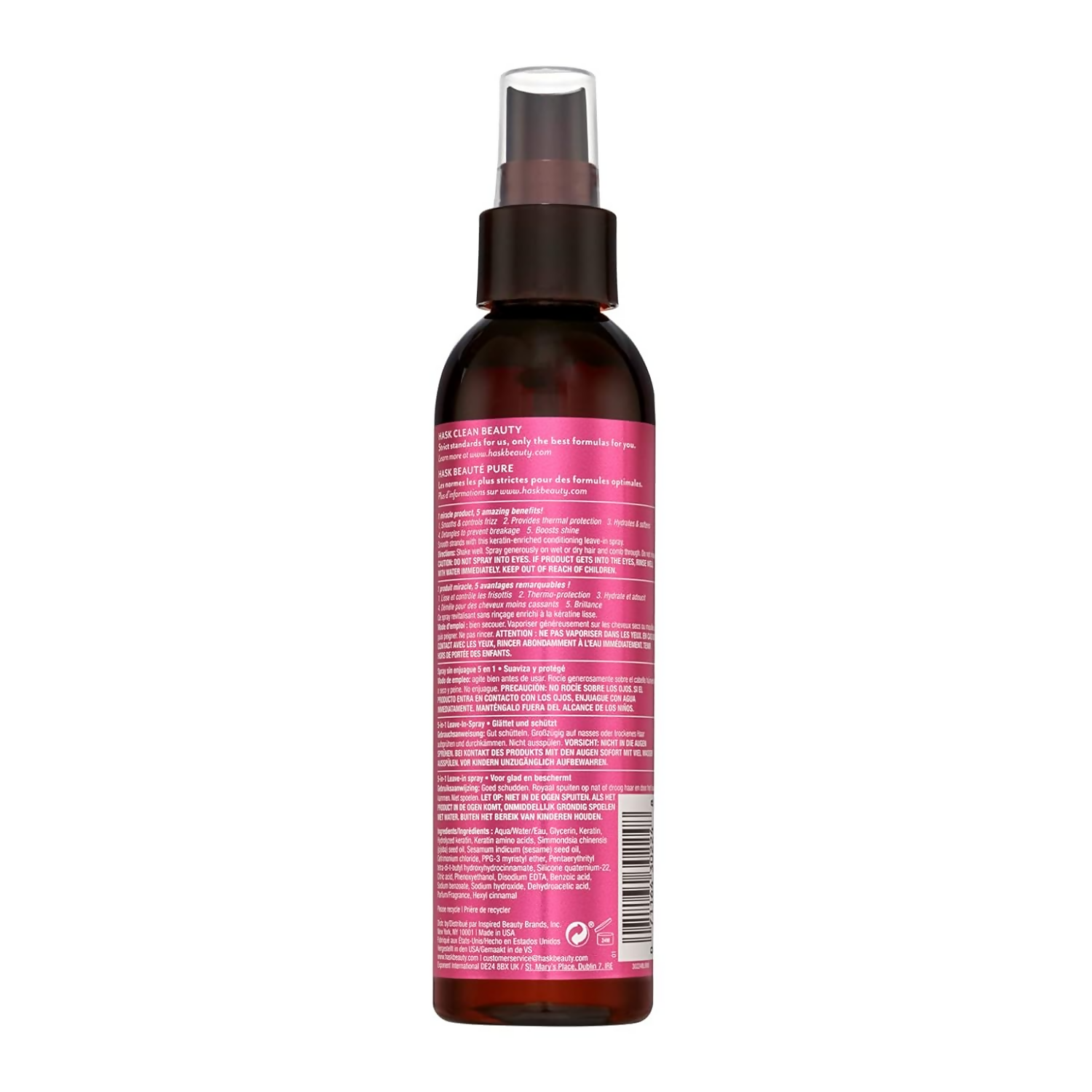 HASK Keratin Smooth 5-In-1 Leave In Spray | Swadesiicart