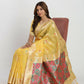 Shree Shyam Fashion Linen Cotton Yellow Saree