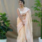 Vamsee Kamal Chiku Organza Saree - Swadesiicart