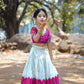 Jyoti Fashion Classy Wine Heavy Chenille Sequins Embroidered Kids Lehenga Choli Set | Swadesiicart