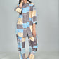Morchari Digital Print Semi Muslin Co-Ord Set Top & Trouser-Multicolor - Swadesiicart