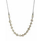 Kundan and Diamond Neckpiece (Silver) - Ruby Raang | Swadesiicart