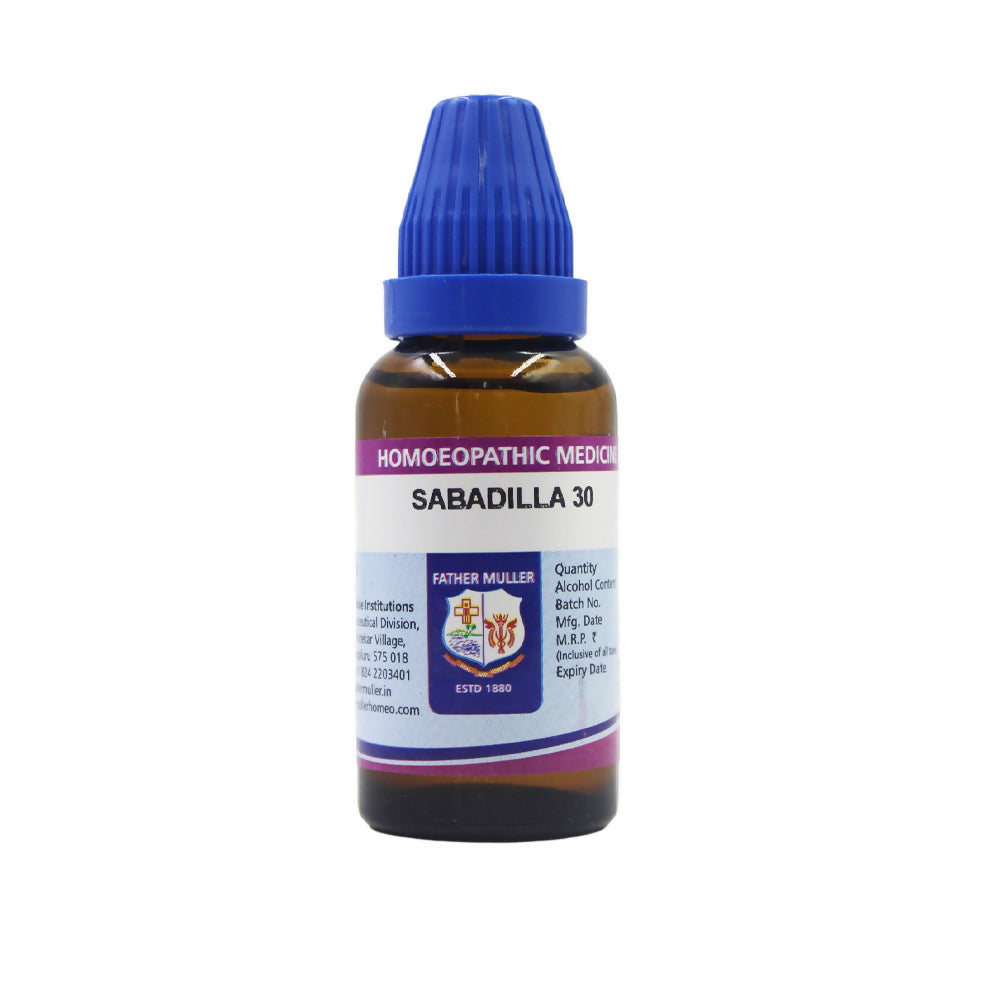 Father Muller Sabadilla Dilution - Swadesiicart