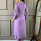 Partywear Designer Viscose Silk Blend Purple Stitched Suit With Dupatta - Tanisha | Swadesiicart