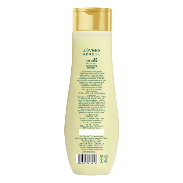 Jovees Keratin Hair Balance Conditioning Shampoo - Swadesiicart
