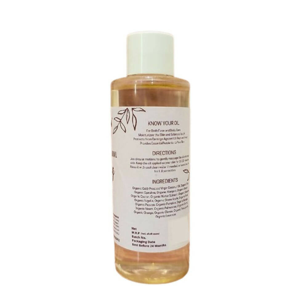 Satjeevan Organic Nourishing Skin Oil - Swadesiicart