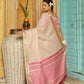 Shree Shyam Fashion Pink Linen Saree