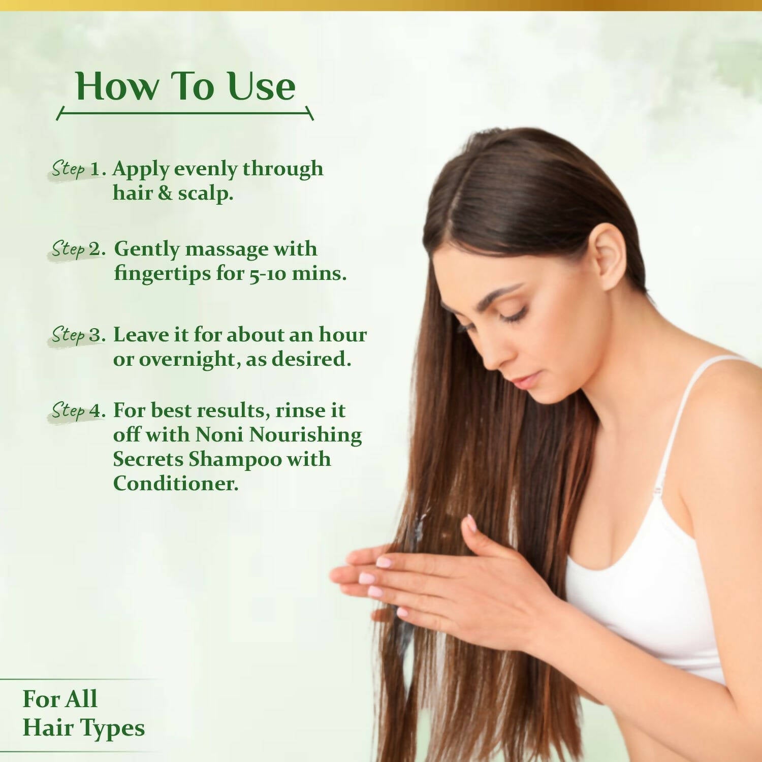 The Dave's Noni Nature Therapy Hair Oil | Swadesiicart