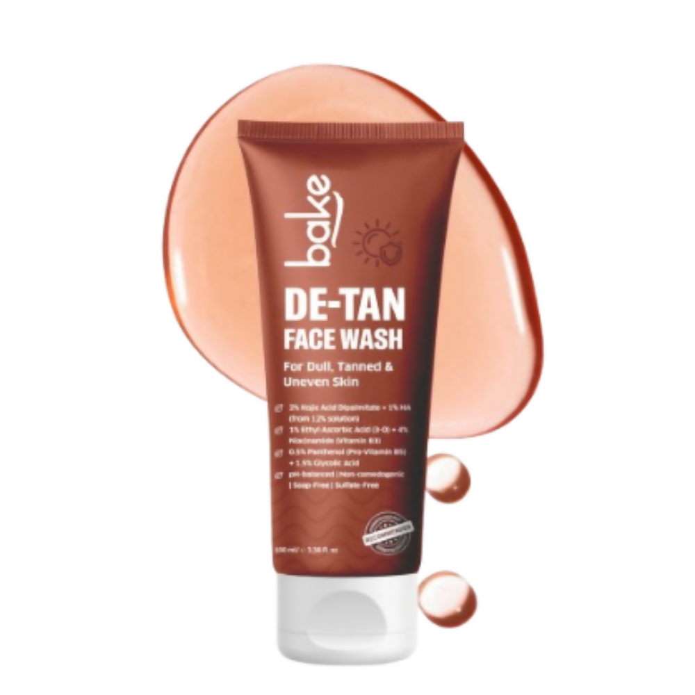 Bake De-Tan Coffee Face Wash with Kojic Acid | Swadesiicart