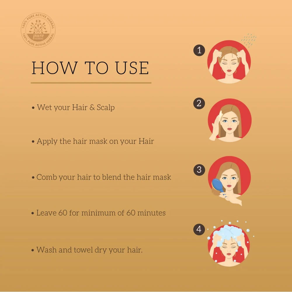 Khadi Natural Moroccan Argan Oil Hair Mask – SLS, Paraben & Color-Free - 200gm