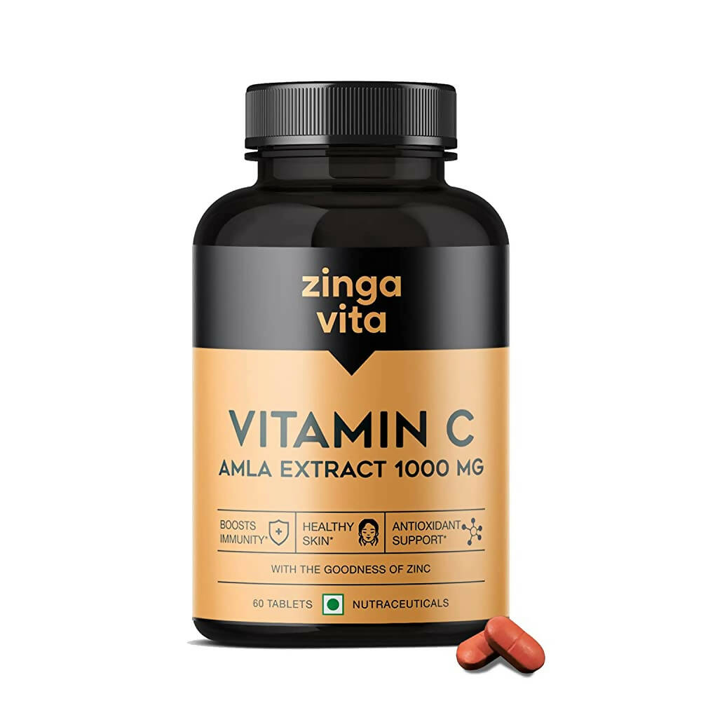 Zingavita Vitamin C 1000 mg Tablets with Amla Extract | Swadesiicart
