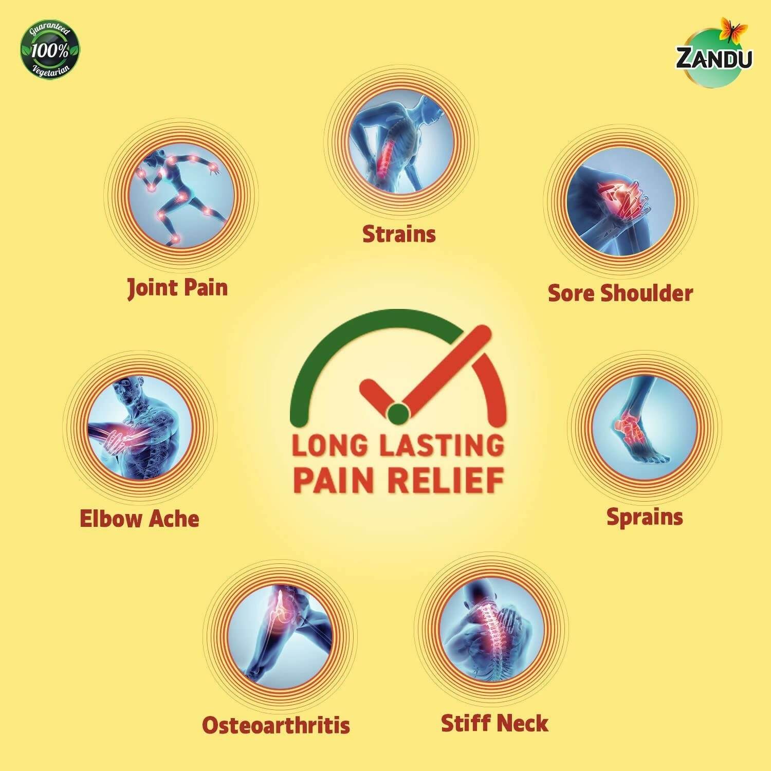 Zandu Ayurvedic Pain Relief Patch - Swadesiicart