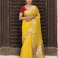 Shree Shyam Fashion Yellow Cotton Saree