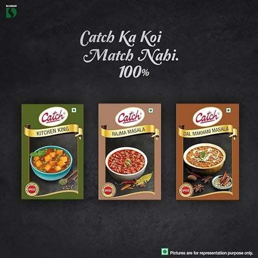 Catch Masala Powder Combo - Kitchen King 100 gms + Rajma Masala 100 gms + Dalmakhani Masala 100 gms - Swadesiicart