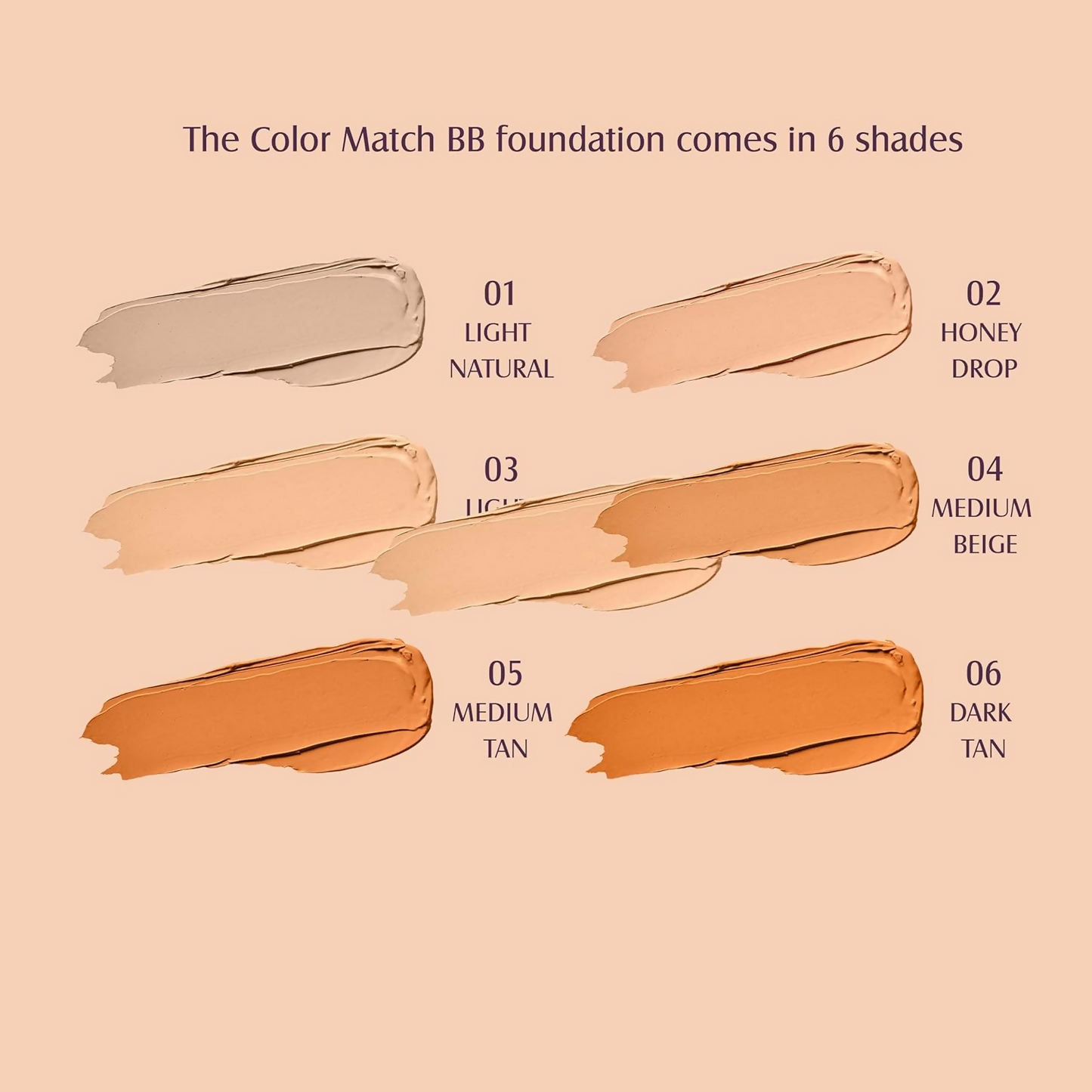 Glam21 Color Match BB Foundation SPF15 - 03 Light Medium - Swadesiicart