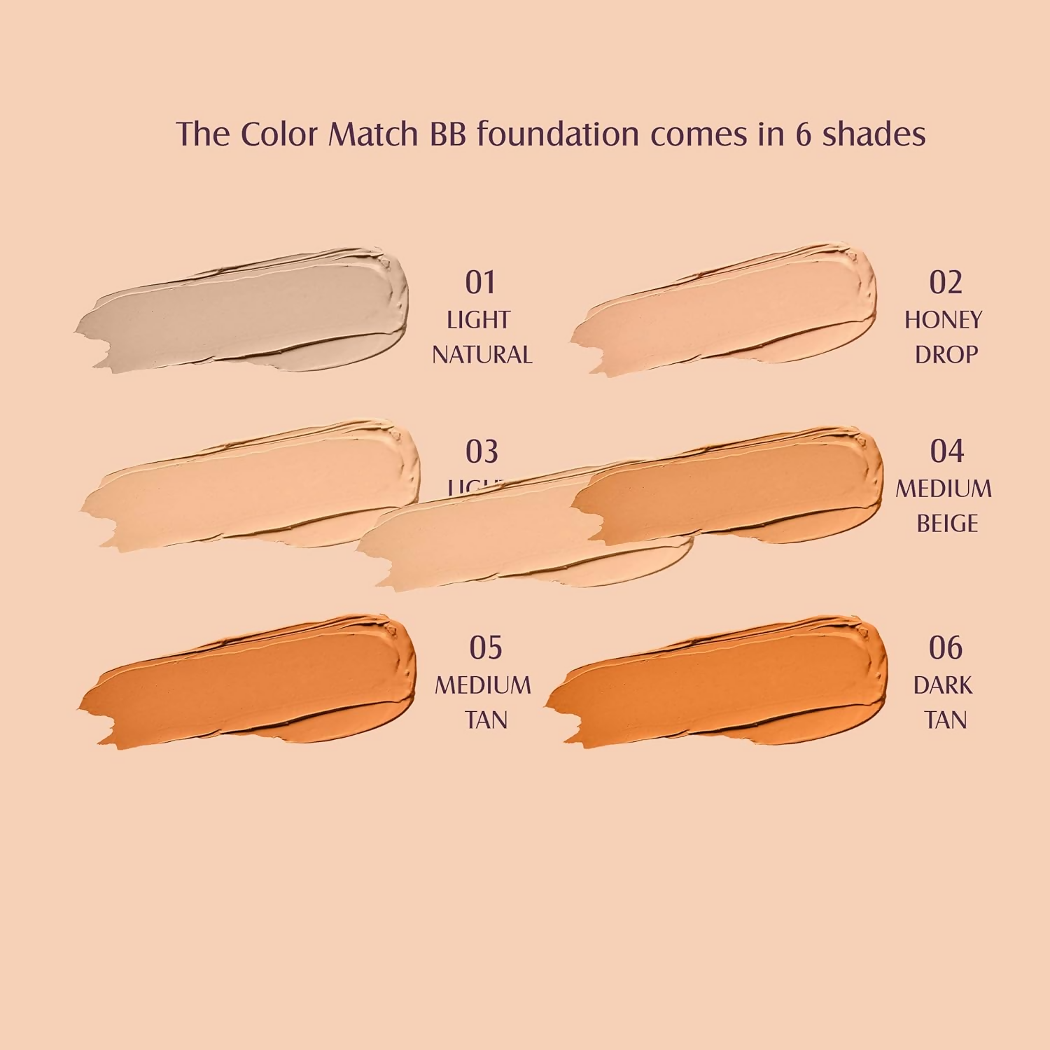 Glam21 Color Match BB Foundation SPF15 - 03 Light Medium - Swadesiicart