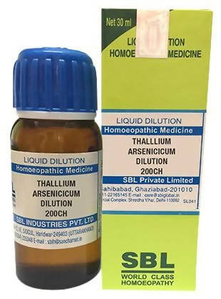 SBL Homeopathy Thallium Arsenicicum Dilution | Swadesiicart
