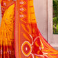 Shree Shyam Fashion Yellow Pochampally Silk Saree