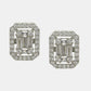 Silver Diamond Studs- Ruby Raang | Swadesiicart