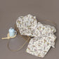 Breathables Kids Cotton White Mushroom Print Shirt & Pyjama Boys & Girls Night Suit