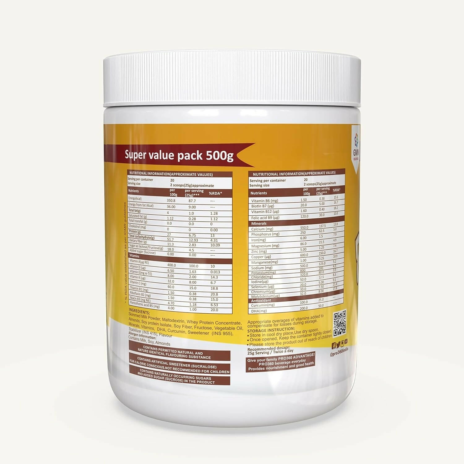 Pro360 Diabetic Care Protein Powder | Swadesiicart