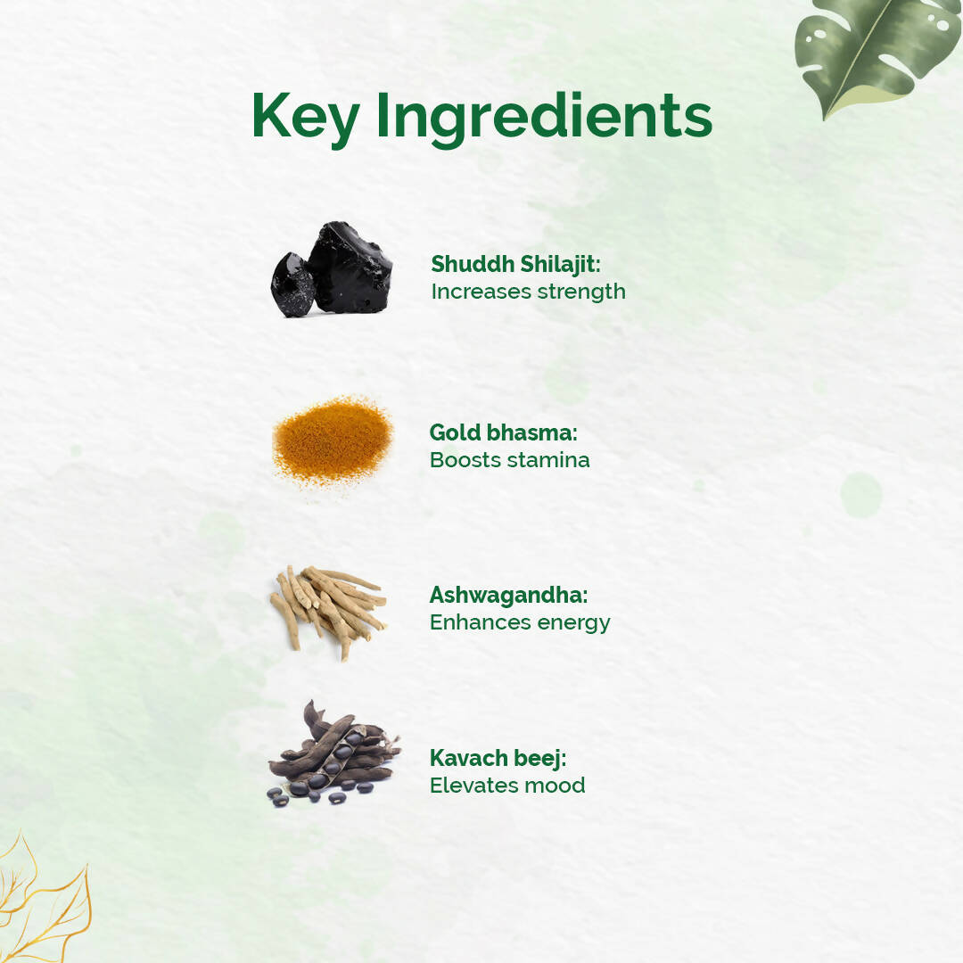 Dr. Vaidya's SJ Gold Capsules | Swadesiicart