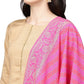 Ahalyaa Women's Faux Silk Kurta Pant Set with Traditional Bandhini Print Dupatta | Swadesiicart